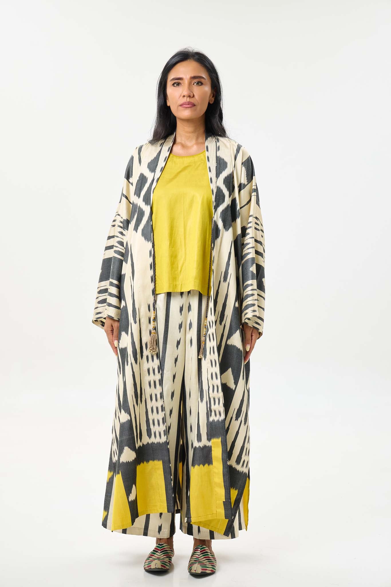 SILK IKAT KIMONO DUSTER