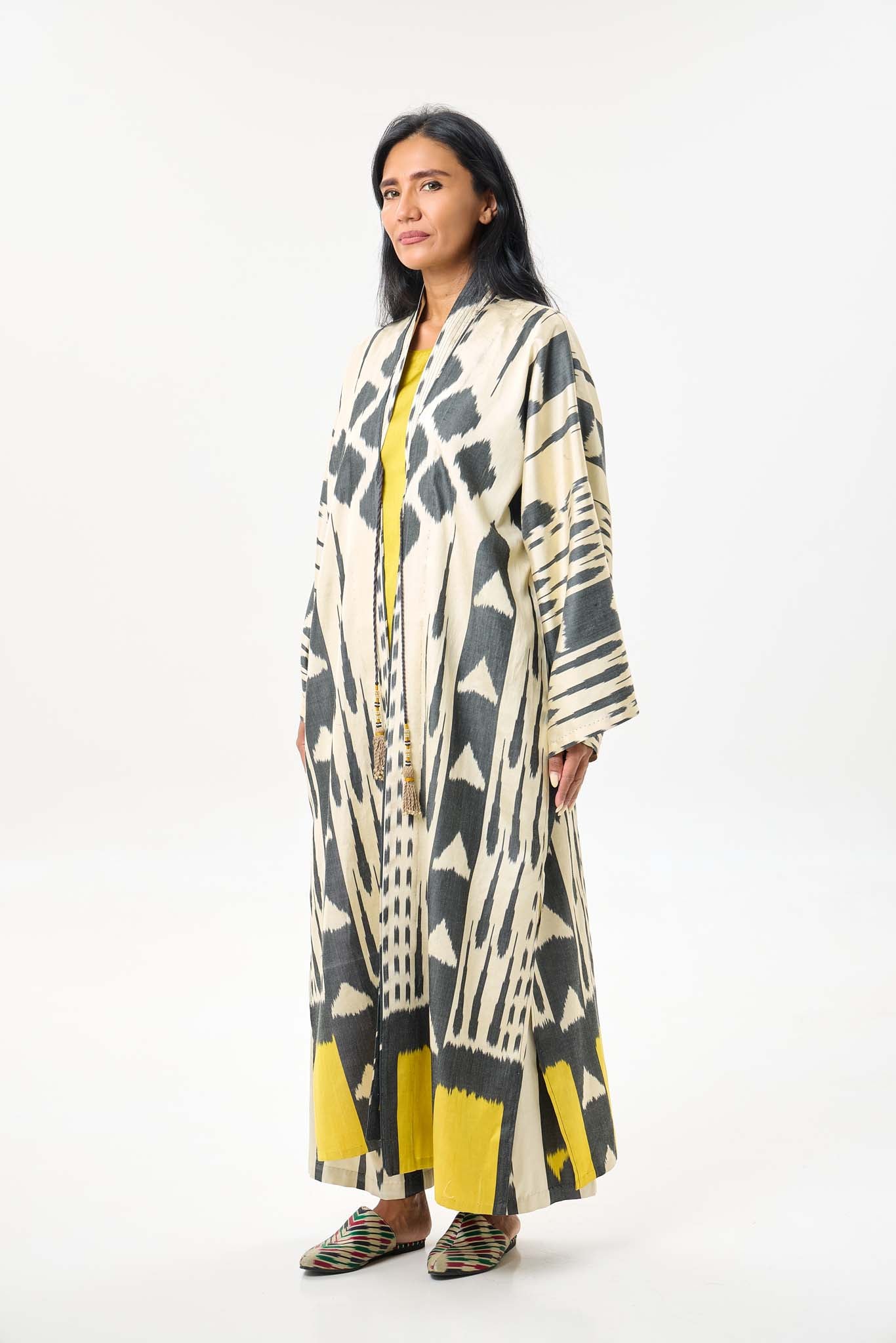 SILK IKAT KIMONO DUSTER