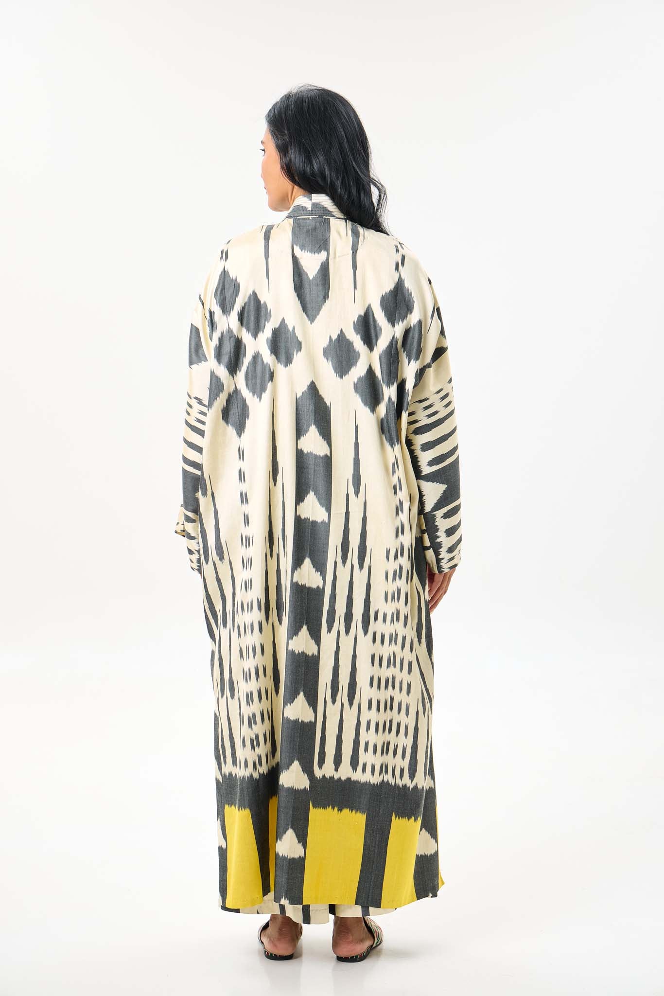 SILK IKAT KIMONO DUSTER