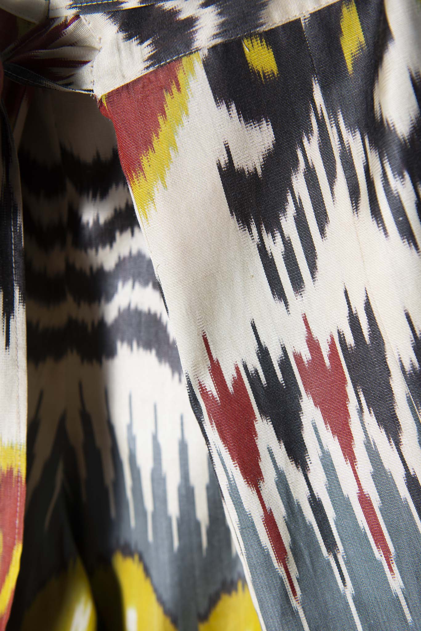 SILK IKAT COMBO HAREM WRAP PANTS