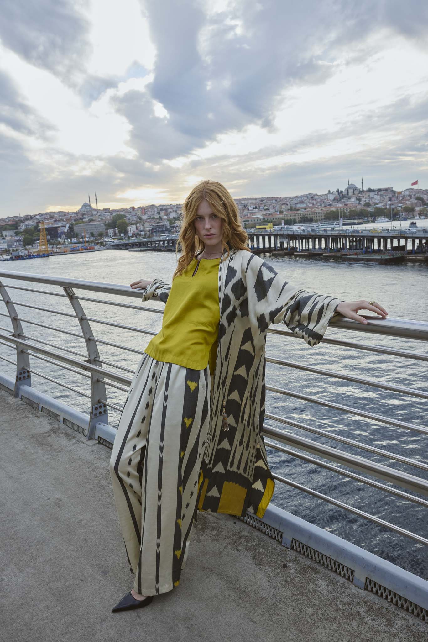 SILK IKAT KIMONO DUSTER