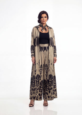 SILK IKAT SHIRT DRESS IK104