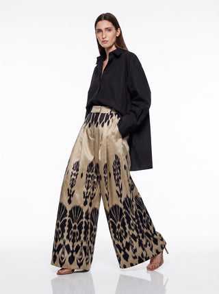 SILK IKAT WIDE LEG PANTS IK104