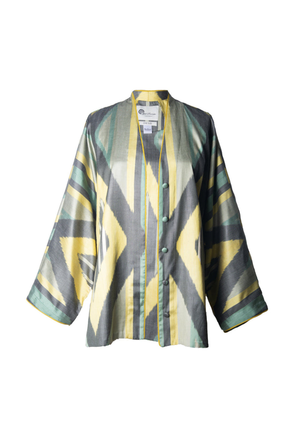 Silk Ikat Kimono Jacket IK94 – BIBI HANUM
