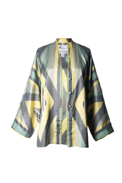 Silk Ikat Kimono Jacket IK94 – BIBI HANUM
