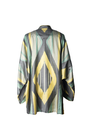 Silk Ikat Kimono Jacket IK94