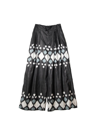 SILK IKAT WIDE LEG PANTS IK97