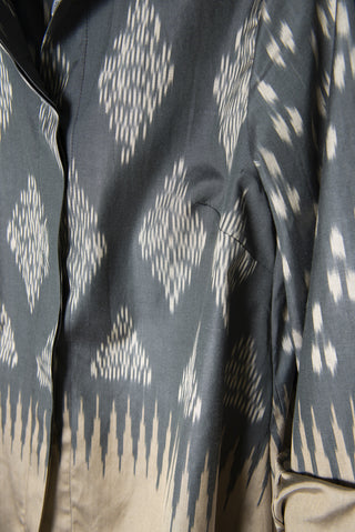 HIGH-LOW SILK IKAT TUNIC IK85