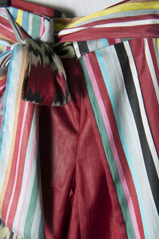 SILK IKAT REVERSIBLE HAREM PANTS IK101 / STR