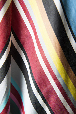 SILK IKAT DROP SHOULDER SHIRT / STR