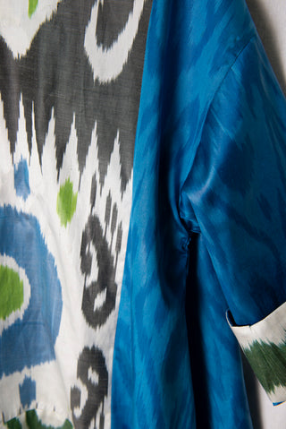 HIGH-LOW SILK IKAT TUNIC IK92/IK93