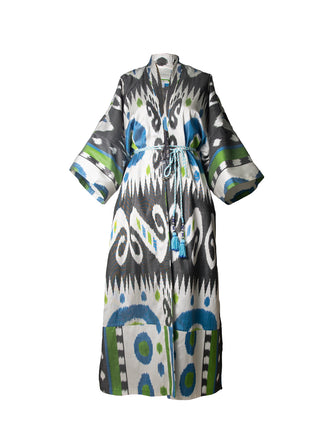 SILK IKAT KIMONO DUSTER IK92/IK91