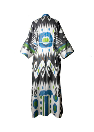 SILK IKAT KIMONO DUSTER IK92/IK91