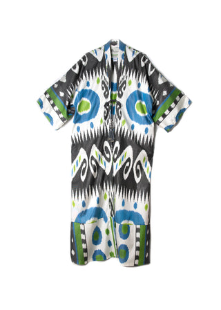 SILK IKAT KIMONO DUSTER IK92/IK91