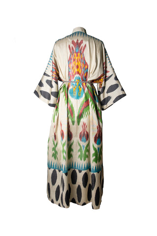 SILK IKAT KIMONO DUSTER IK88
