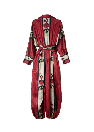 SILK IKAT JUMPSUIT IK112