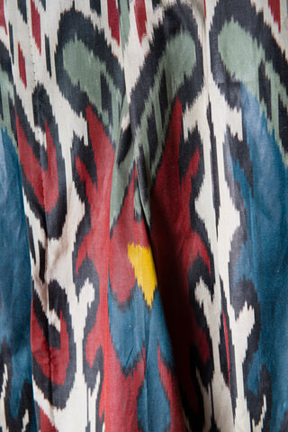 SILK IKAT WRAP SKIRT IK83/IK03