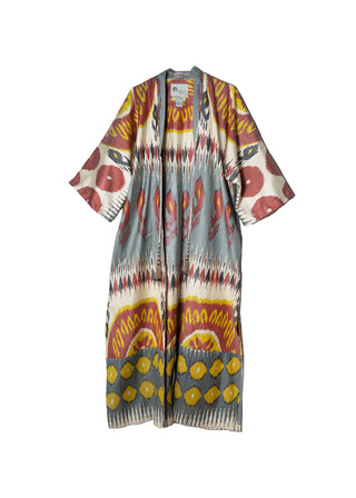 SILK IKAT KIMONO DUSTER IK77/IK76