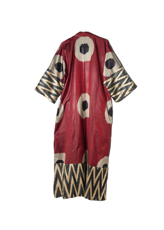 SILK IKAT KIMONO DUSTER IK100
