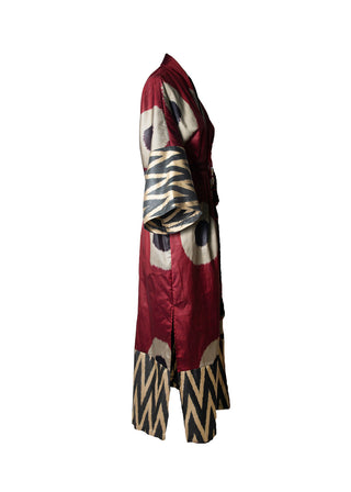 SILK IKAT KIMONO DUSTER IK100