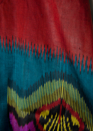 SILK IKAT SKIRT IK112