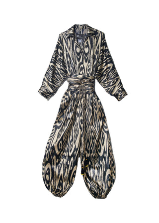 SILK IKAT JUMPSUIT IK20