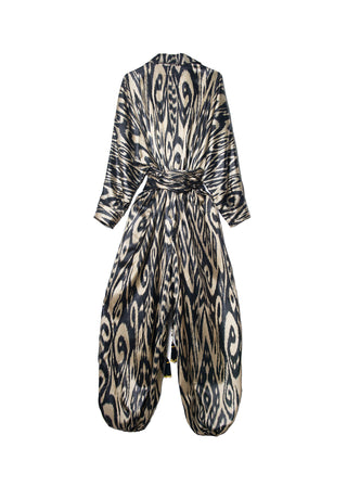 SILK IKAT JUMPSUIT IK20