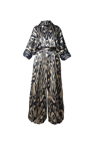 SILK IKAT JUMPSUIT IK20