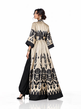 SILK IKAT MAXI KAFTAN / IK104