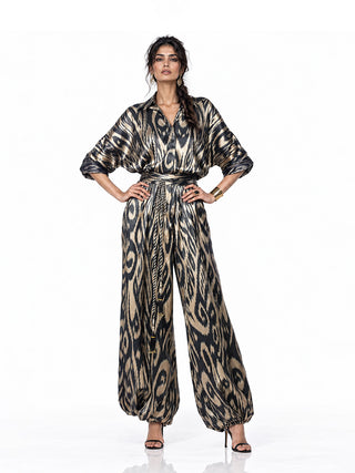 SILK IKAT JUMPSUIT IK20