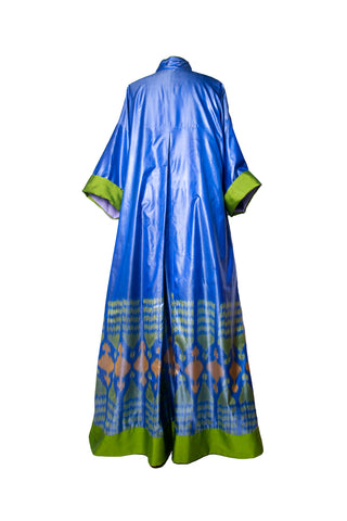 ONE OF A-KIND SILK IKAT MAXI KAFTAN / IK29