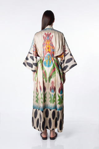 SILK IKAT KIMONO DUSTER IK88