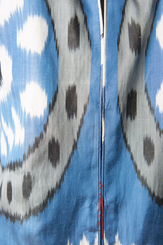 Silk Ikat Maxi Jacket IK111