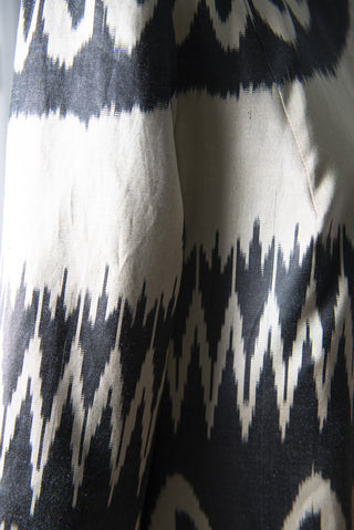 SILK IKAT MAXI JACKET IK74