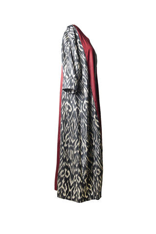 COMBO SILK IKAT DRESS IK101/IK96