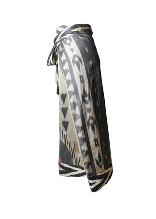 SILK IKAT COMBO WRAP SKIRT IK103/IK102