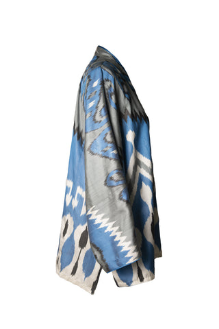 Silk Ikat Kimono Jacket IK111