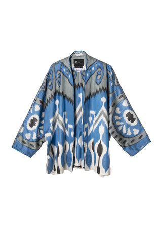 Silk Ikat Kimono Jacket IK111