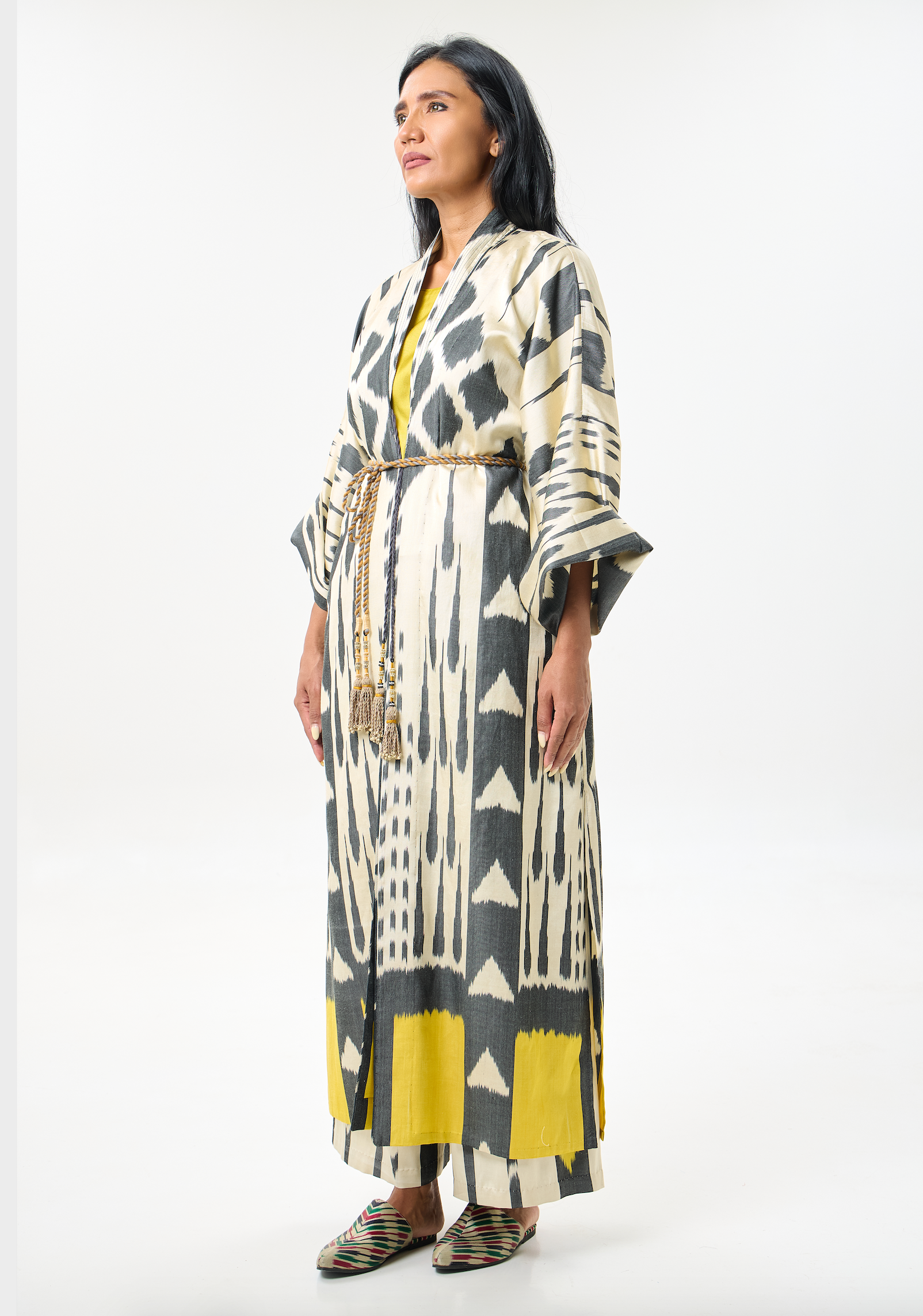 SILK IKAT KIMONO DUSTER