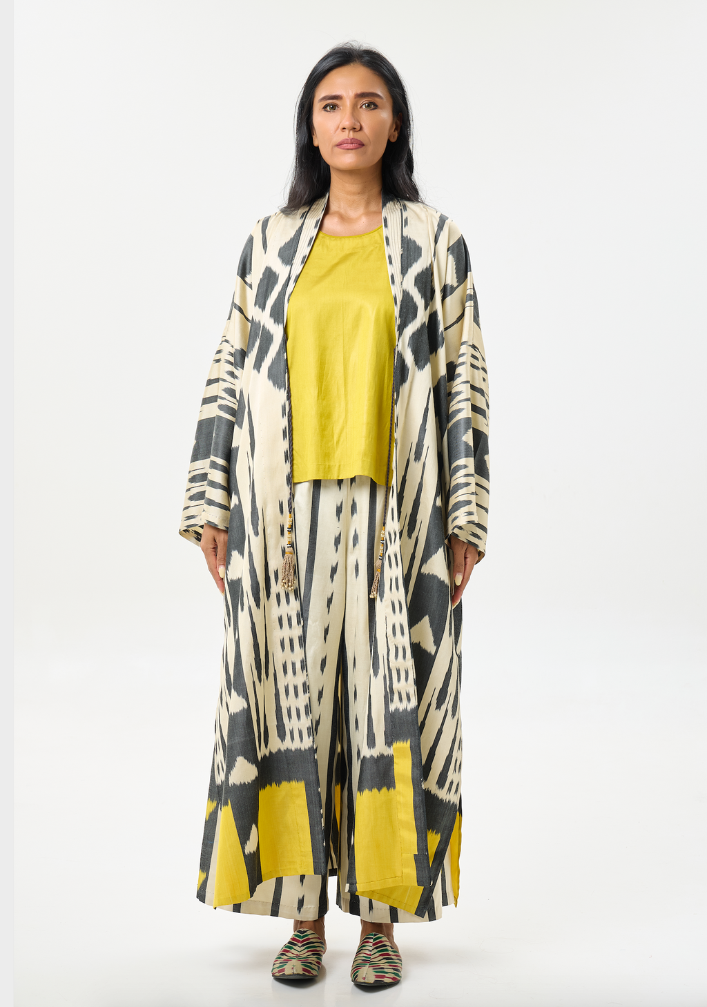 SILK IKAT KIMONO DUSTER