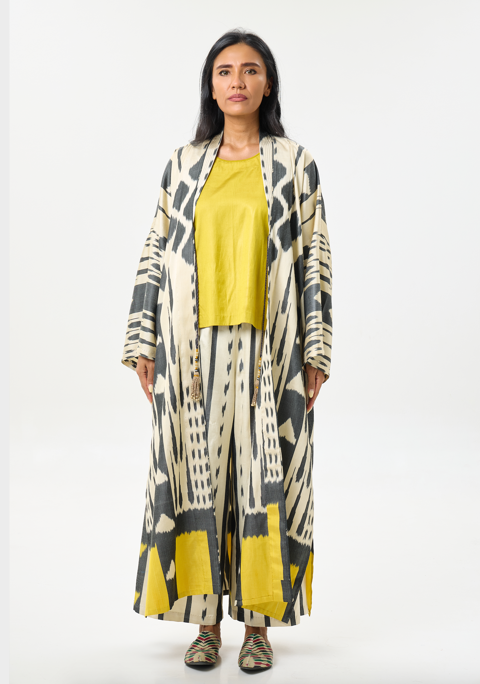 SILK IKAT KIMONO DUSTER