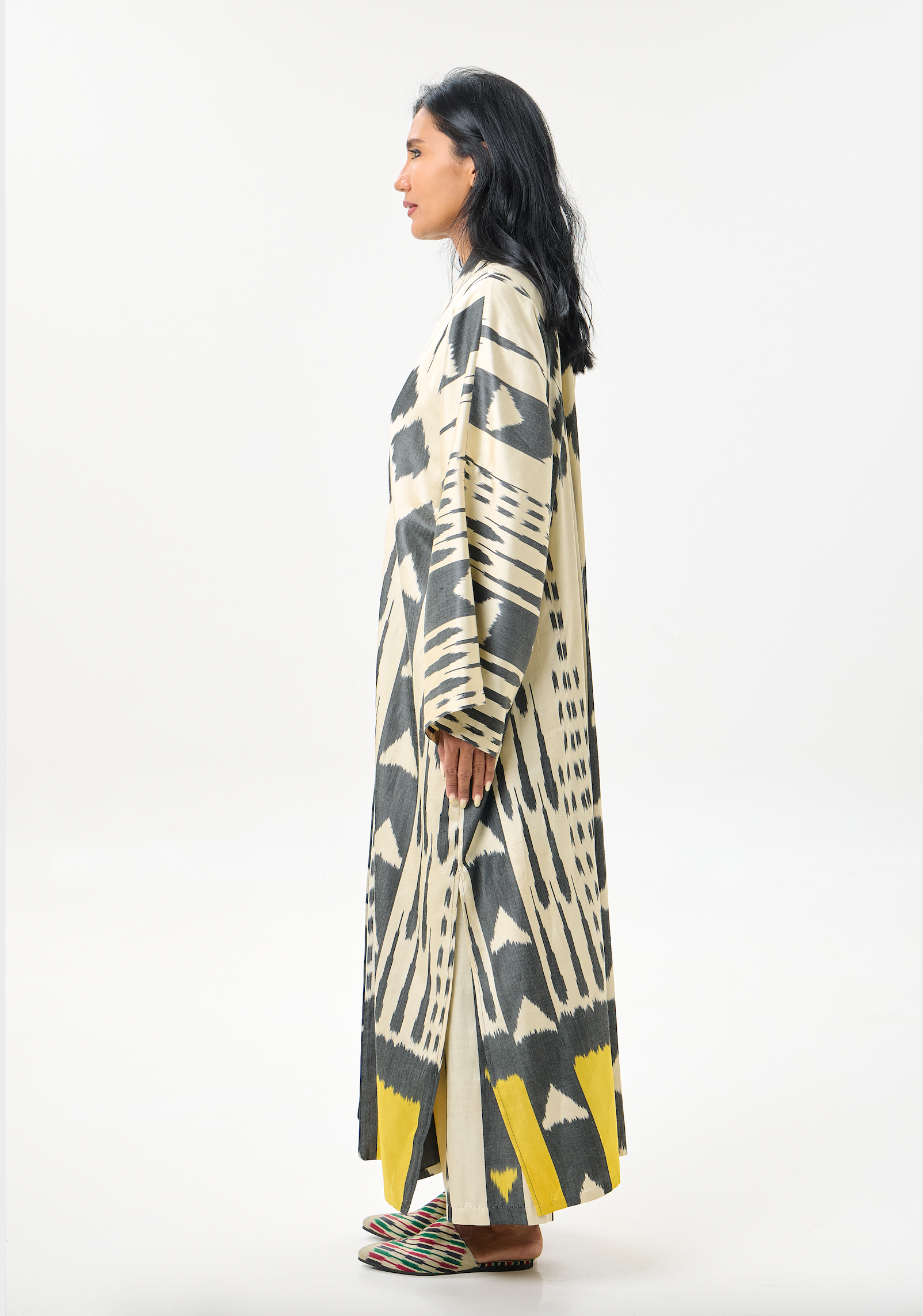 SILK IKAT KIMONO DUSTER