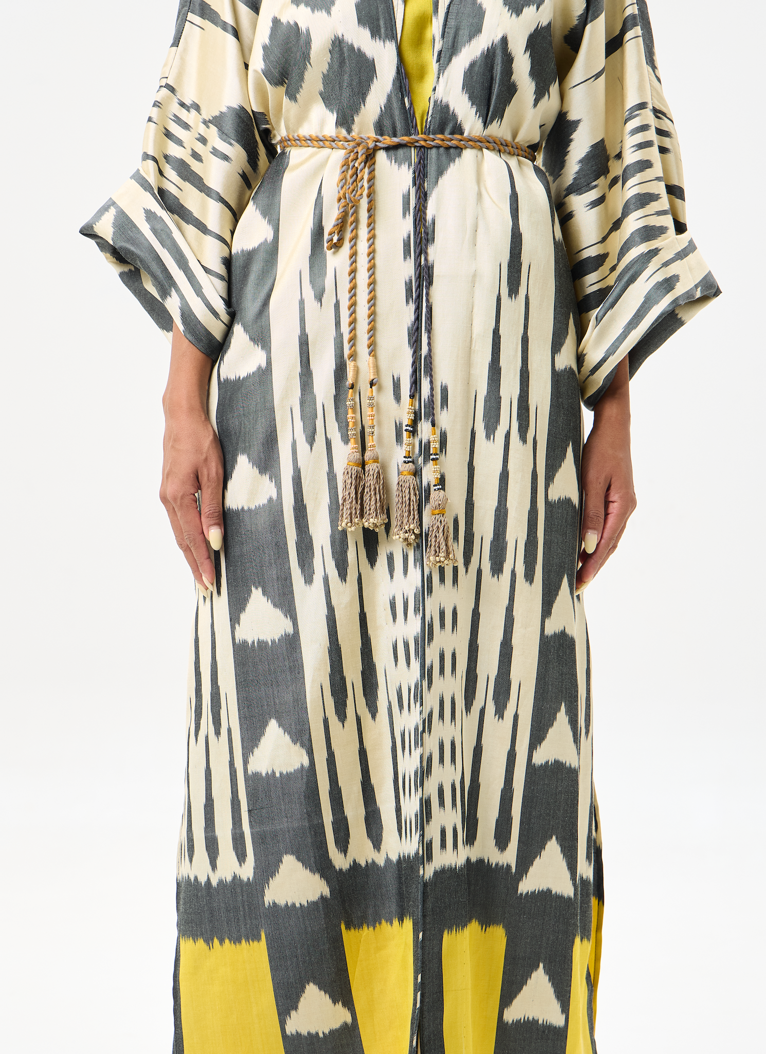 SILK IKAT KIMONO DUSTER