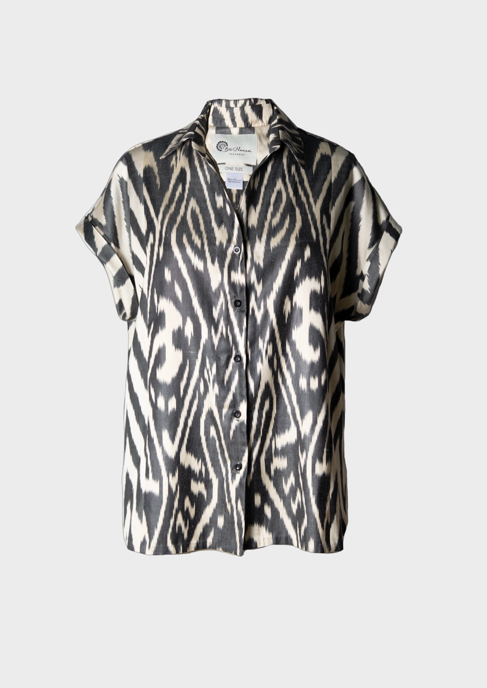 DROP SHOULDER COMBO SHIRT