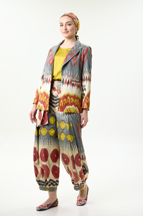 COMBO HAREM WRAP PANTS