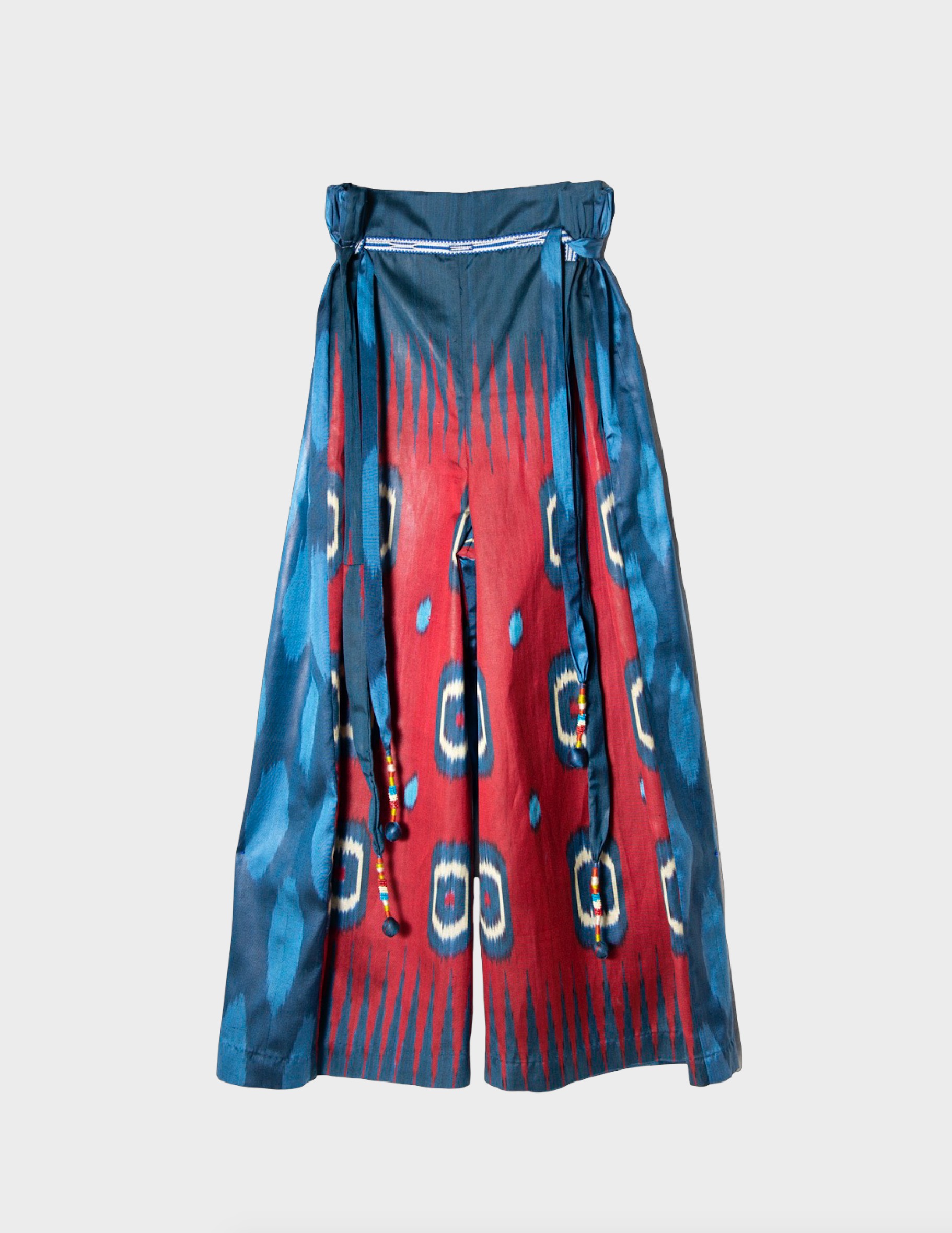 COMBO PANTS WITH SIDE TIES