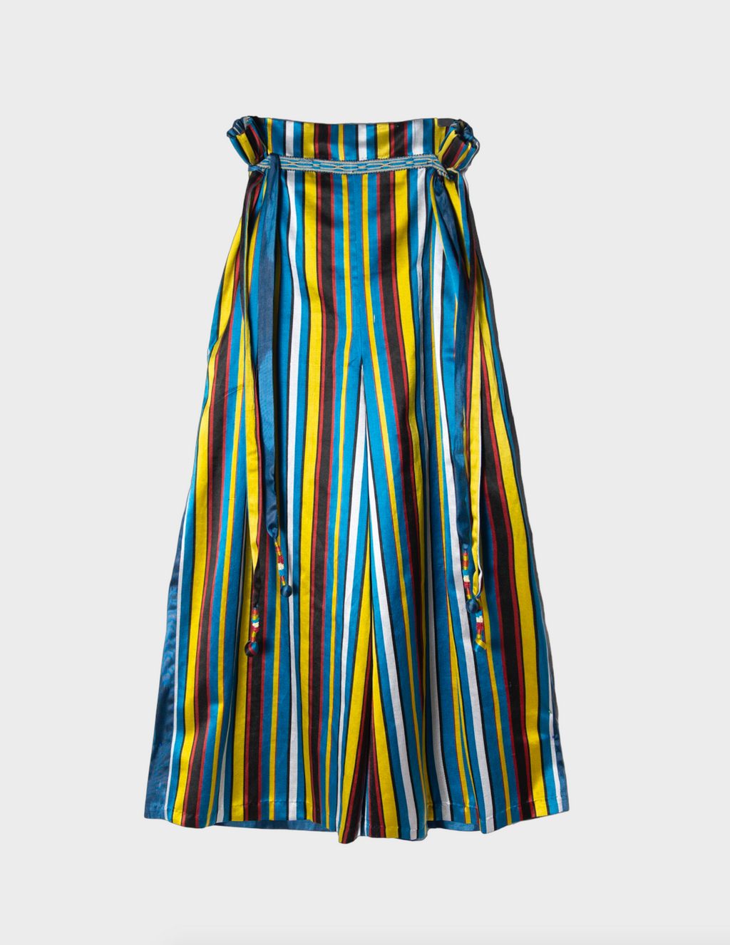 COMBO PANTS WITH SIDE TIES