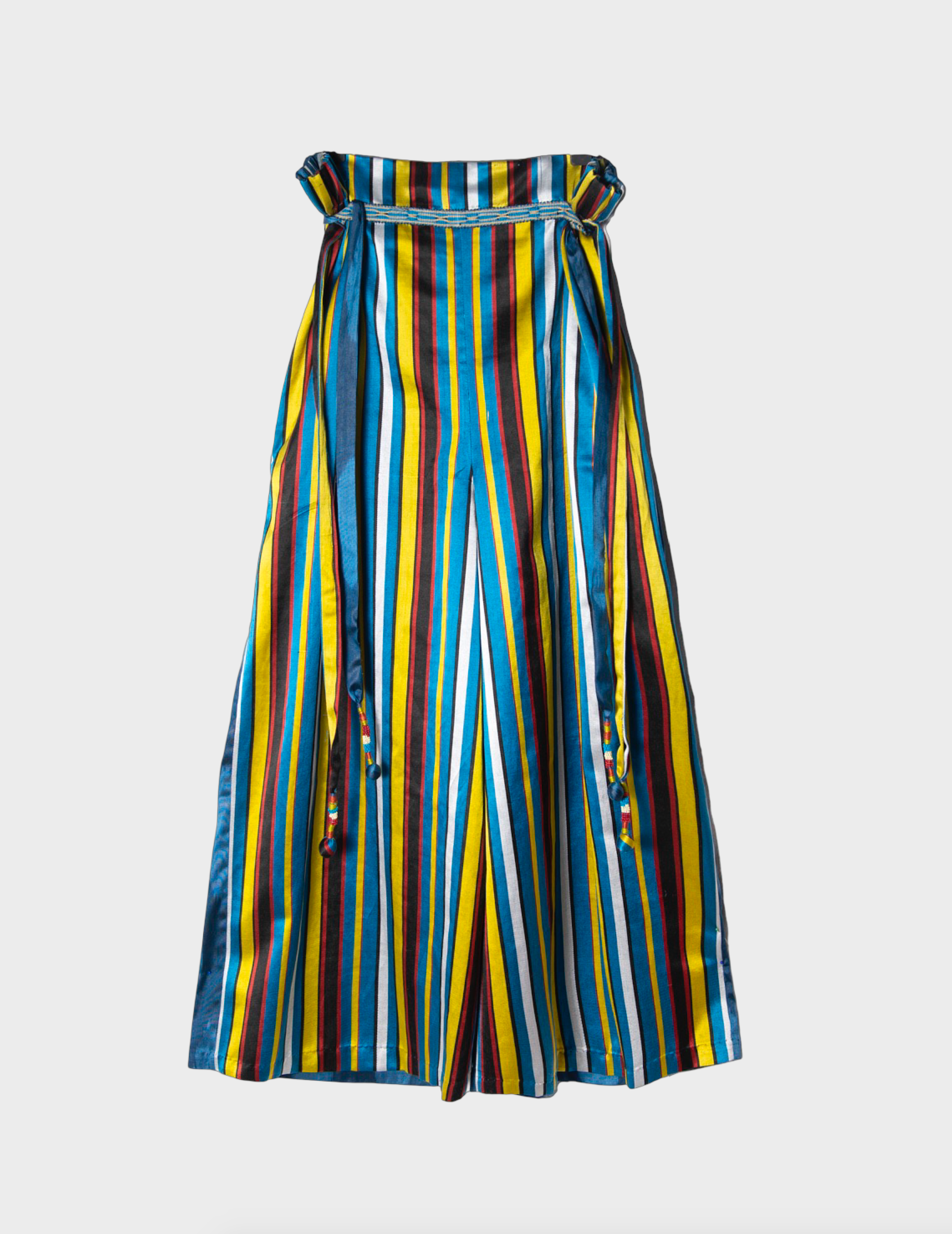 COMBO PANTS WITH SIDE TIES
