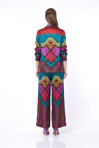 SILK IKAT SHIRT IK112
