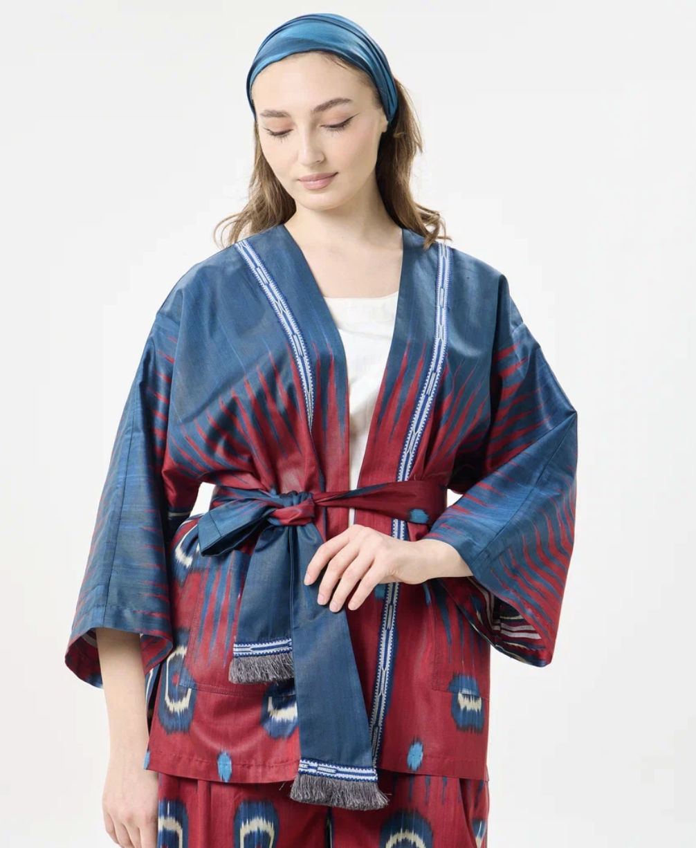 KIMONO JACKET WITH BELT